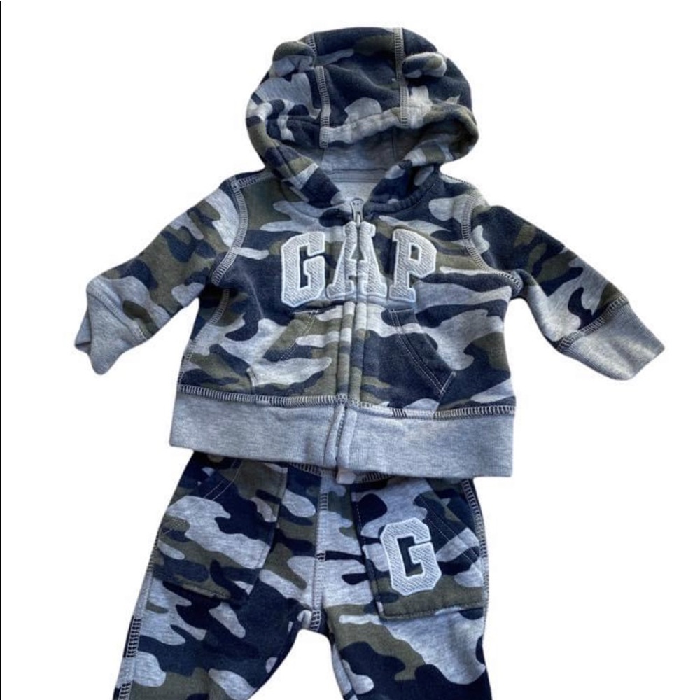 Baby Gap Camo Outfit
